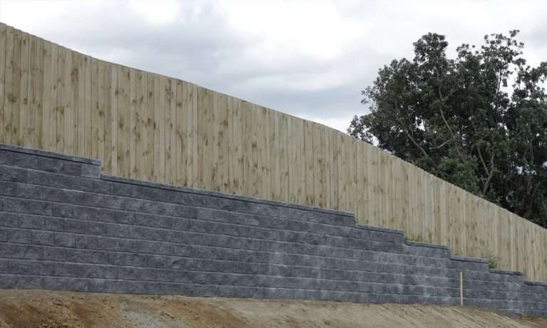 Allan Block® Retaining Wall – Richmond Development Stage 4