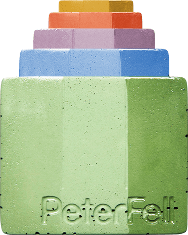 PeterFell-coloured-concrete-block-Gelato